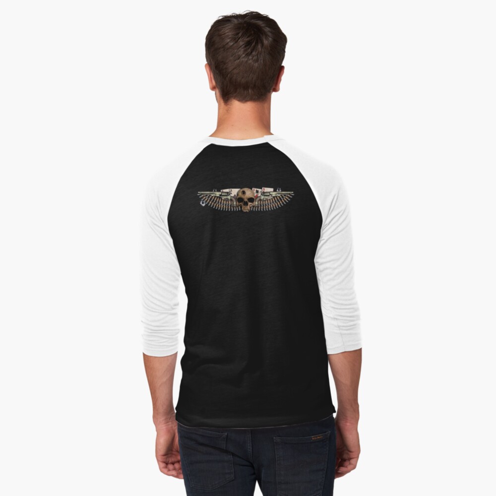 Item preview, Baseball ¾ Sleeve T-Shirt designed and sold by gWebberArts.