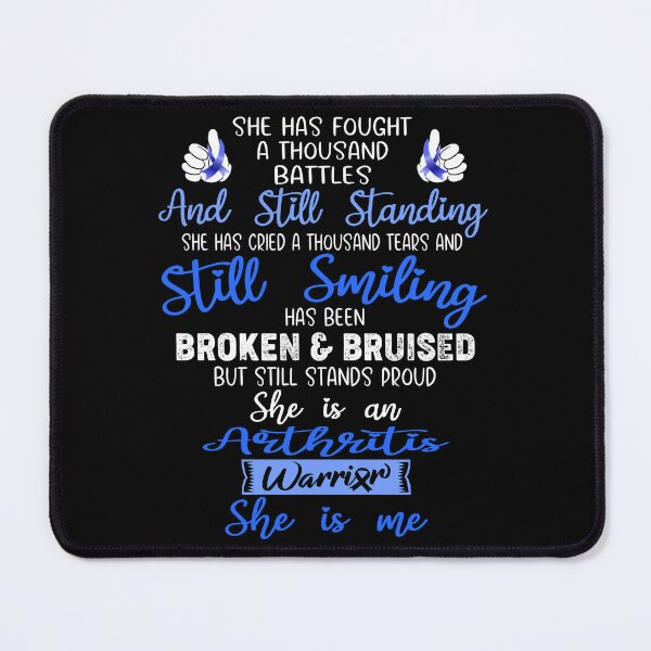 Item preview, Arthritis Warrior SHE IS ME - Support Arthritis Fighter Gifts designed and sold by Berriosly.