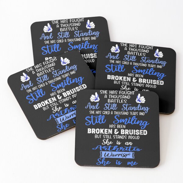 Item preview, Arthritis Warrior SHE IS ME - Support Arthritis Fighter Gifts designed and sold by Berriosly.