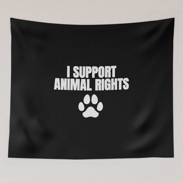 Item preview, I support animal rights designed and sold by Kolsab.