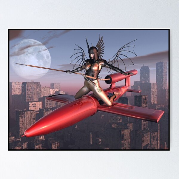 Item preview, Valkyrie Witch Buzz Bomb  designed and sold by MARDUN.