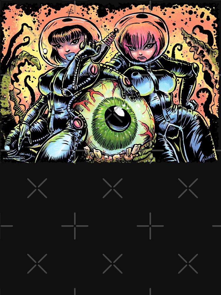Thumbnail 7 of 7, Classic T-Shirt, GALACTIC EYE designed and sold by George Webber.