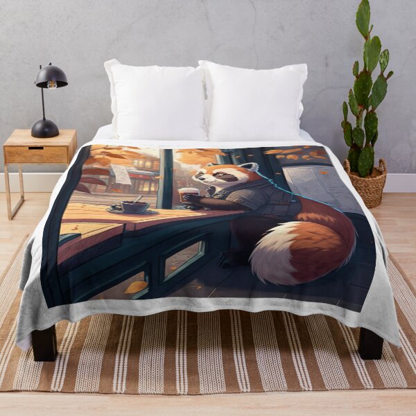 Item preview, Red Panda Coffee Shop designed and sold by Makoto-Styl.