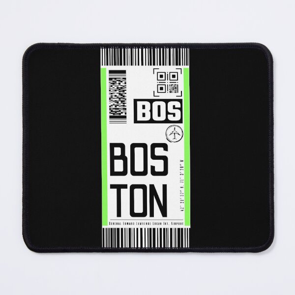 Item preview, BOSTON BOS classic luggage tag travel sticker designed and sold by LeddsoDello.