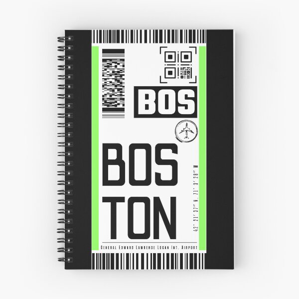 Item preview, BOSTON BOS classic luggage tag travel sticker designed and sold by LeddsoDello.