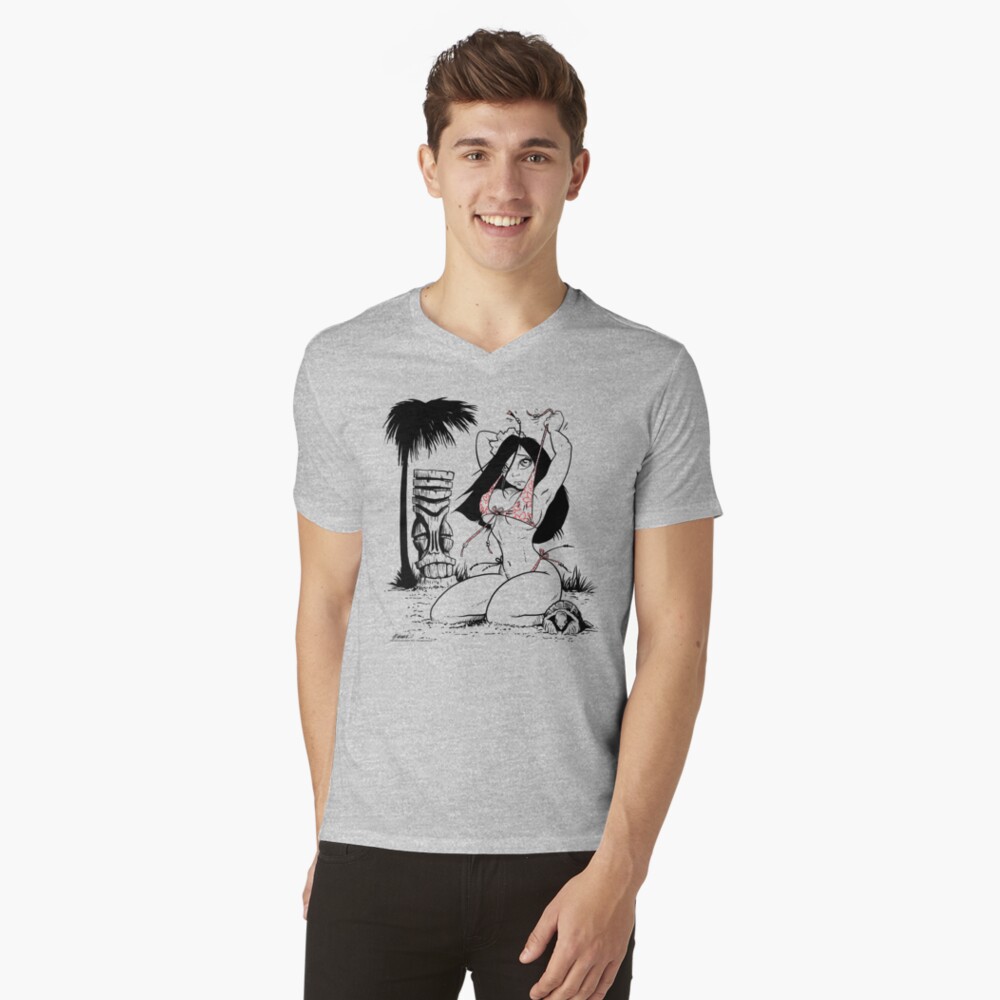 Item preview, V-Neck T-Shirt designed and sold by gWebberArts.