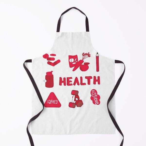 Artikelvorschau, Red Health School Subject Sticker Pack entworfen und verkauft von The-Goods.