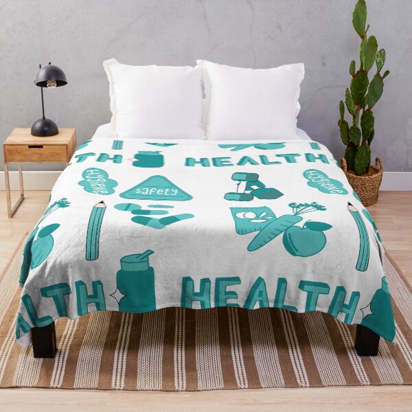 Item preview, Teal Turquoise Health School Subject Sticker Pack designed and sold by The-Goods.