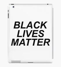 Black Lives Matter - Black iPad Case/Skin