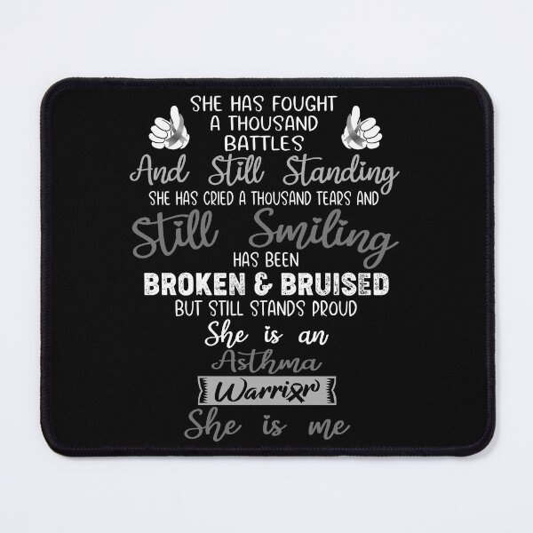 Item preview, Asthma Warrior SHE IS ME - Support Asthma Fighter Gifts designed and sold by Berriosly.