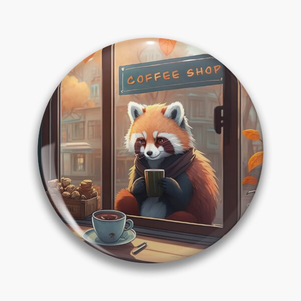 Item preview, Panda Coffee Shop Autumn designed and sold by Makoto-Styl.