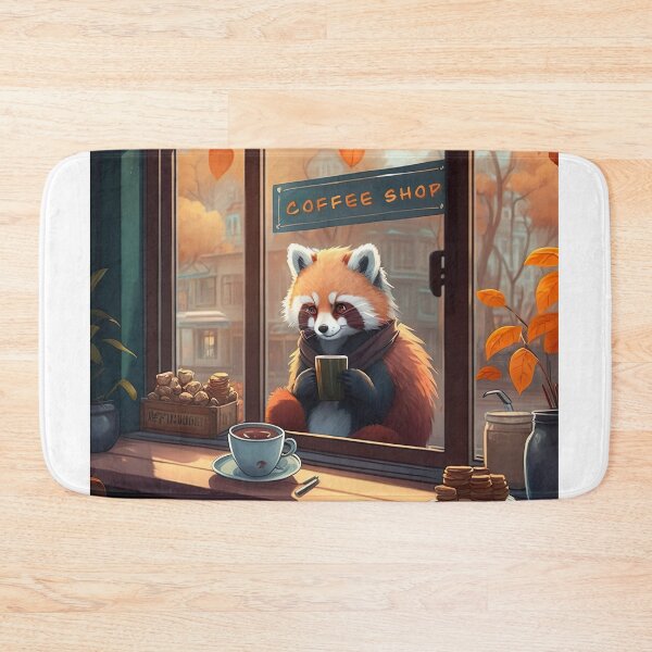 Item preview, Panda Coffee Shop Autumn designed and sold by Makoto-Styl.