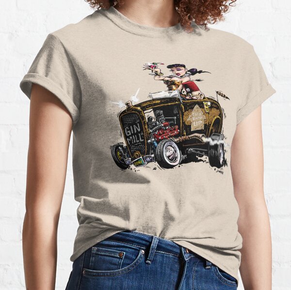 GIN MILL - Hot Rod Classic T-Shirt