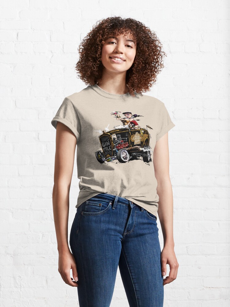 Thumbnail 4 of 7, Classic T-Shirt, GIN MILL - Hot Rod designed and sold by George Webber.