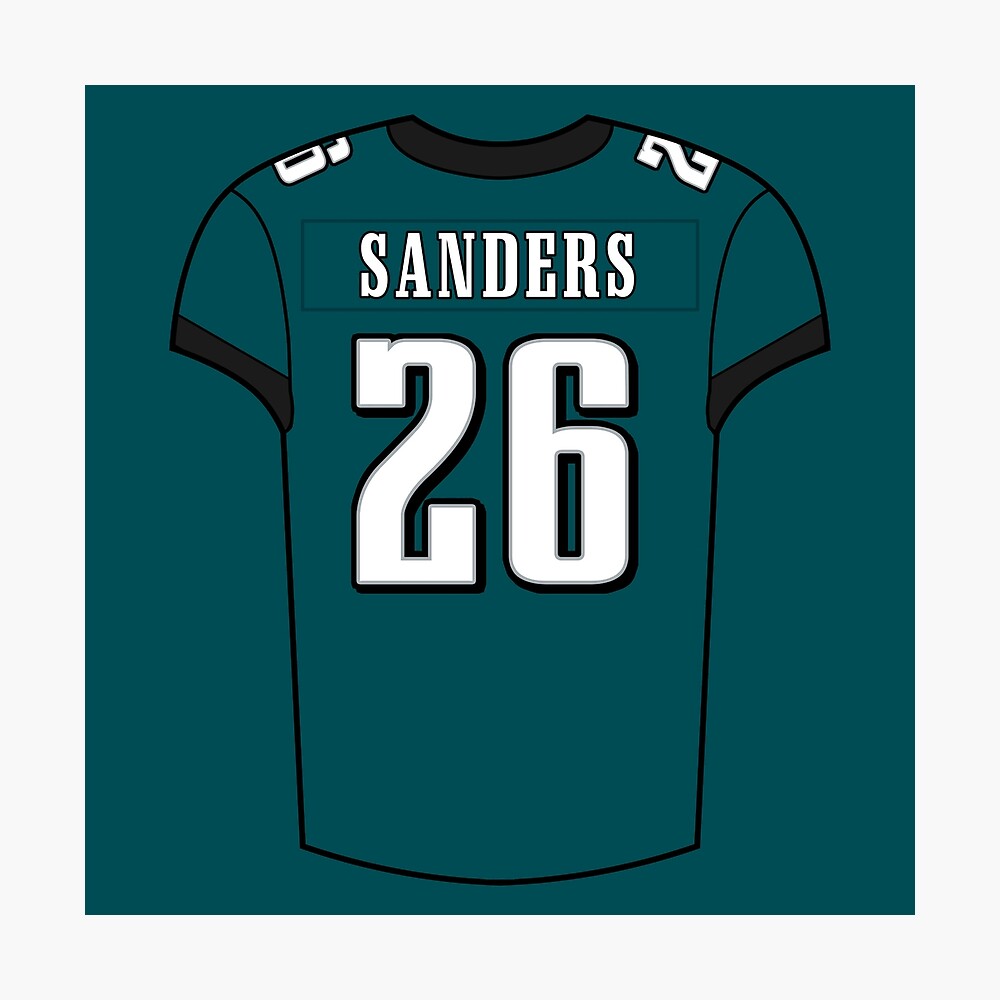 Brandon Graham Home Jersey Poster for Sale by designsheaven