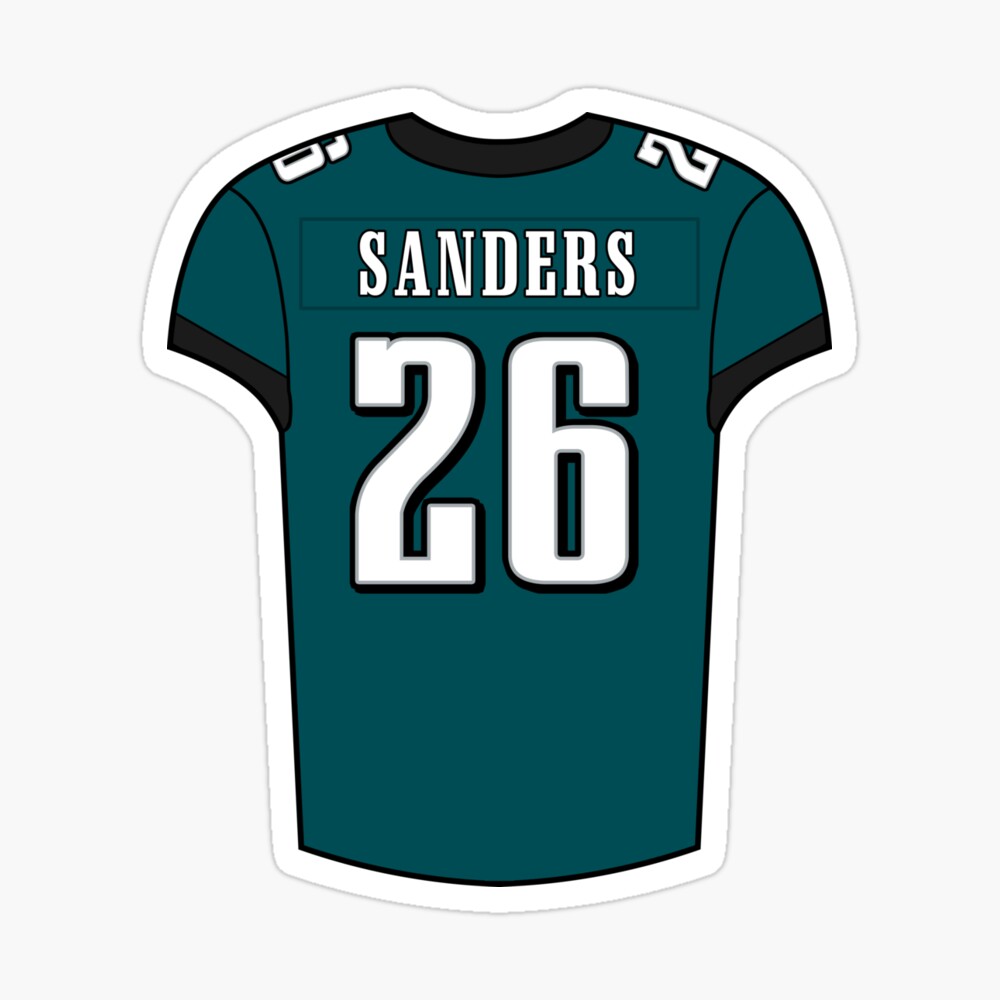 Miles Sanders Away Jersey | Poster