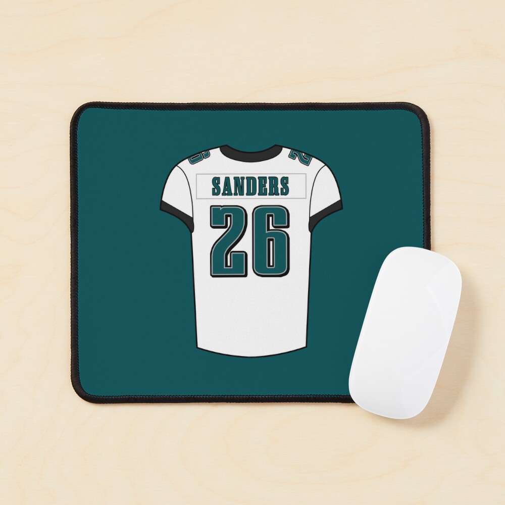 Miles Sanders Home Jersey Sticker for Sale by designsheaven