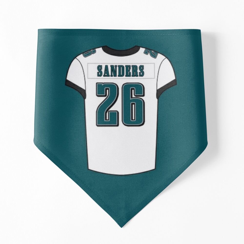 Miles Sanders Away Jersey Sticker for Sale by designsheaven