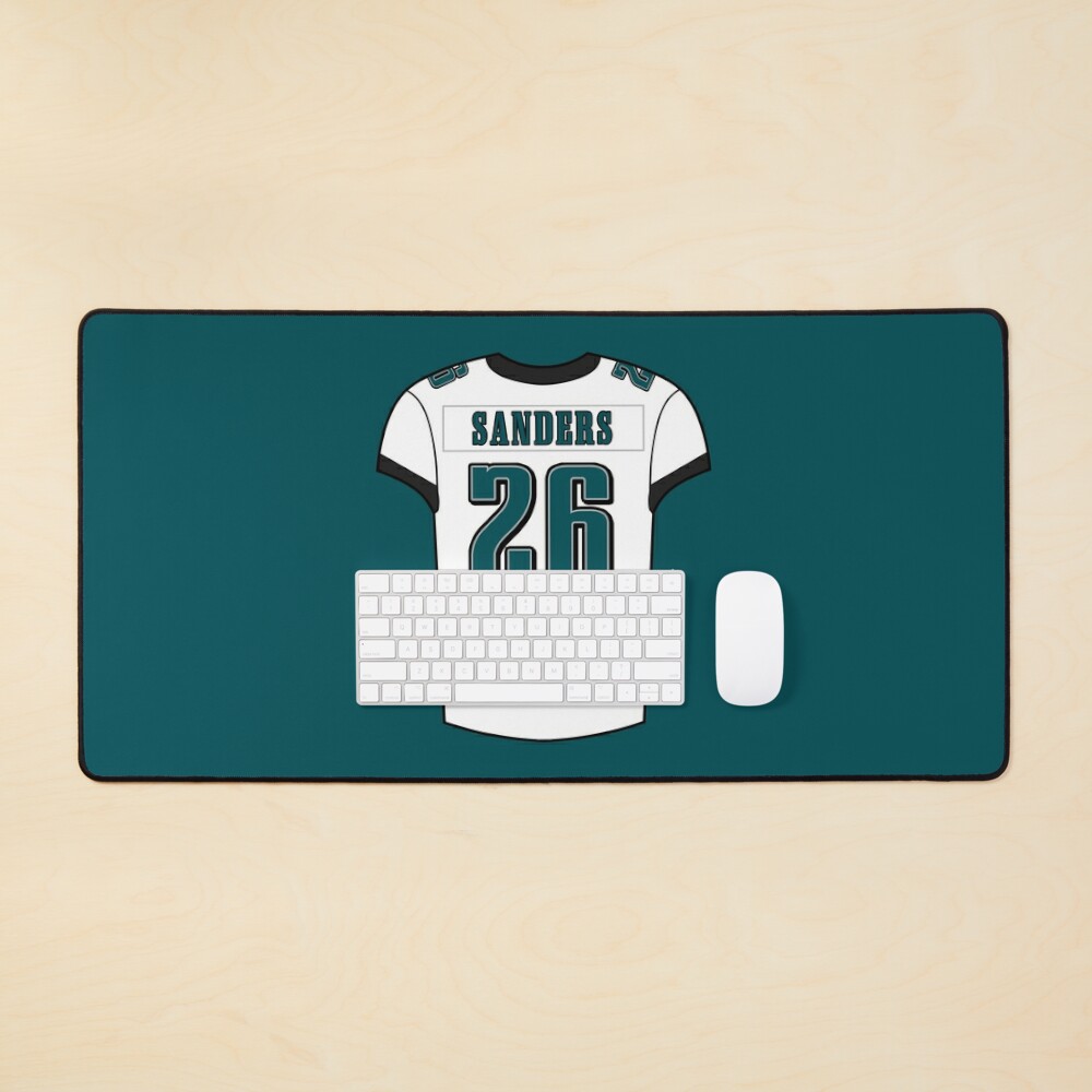 Miles Sanders Home Jersey Sticker for Sale by designsheaven