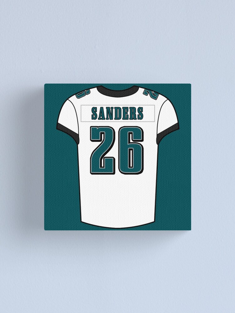 Miles Sanders Away Jersey Sticker for Sale by designsheaven