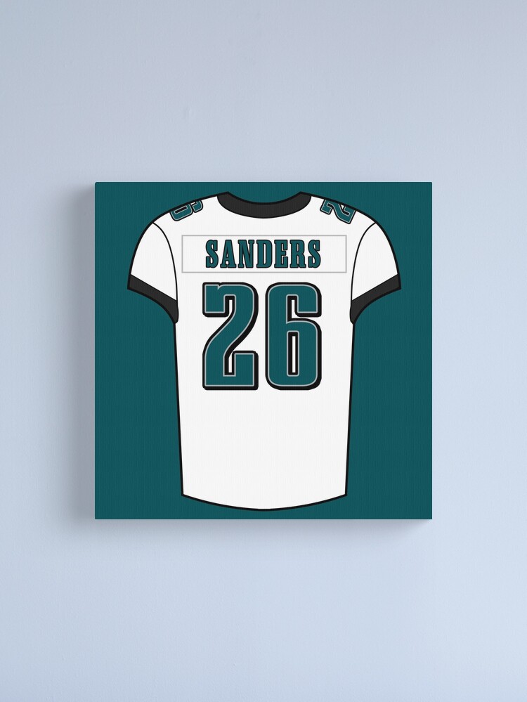 Miles Sanders Away Jersey Poster for Sale by designsheaven