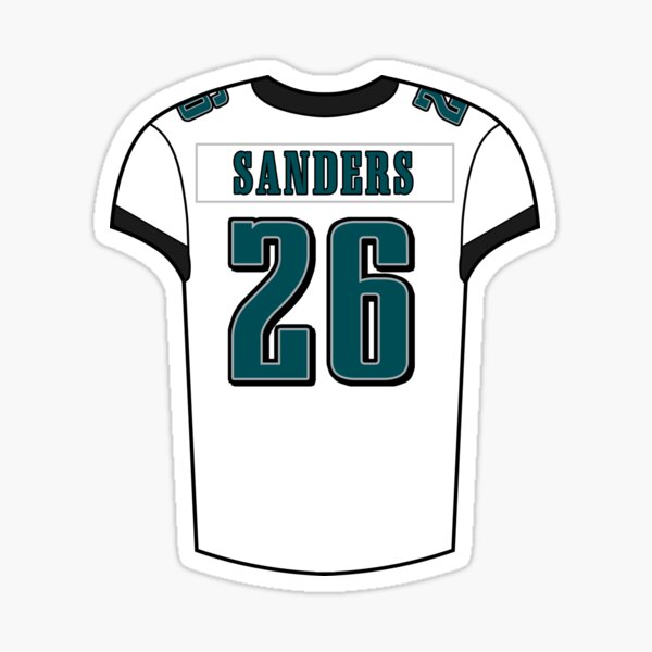 miles sanders jersey white