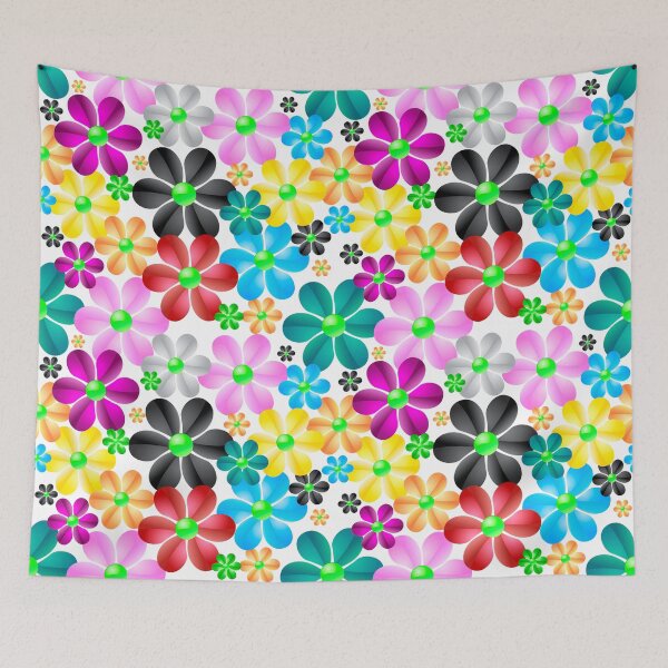 Item preview, Hippy Flowers designed and sold by rainsdesigns.