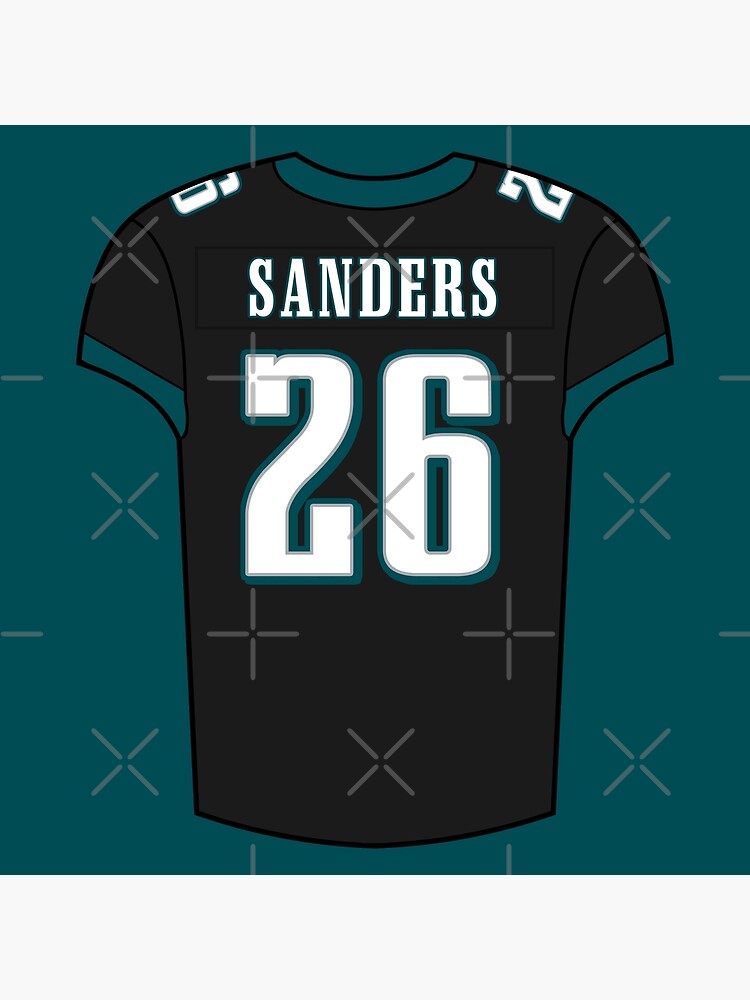 Miles Sanders Alternate Jersey' Poster for Sale by designsheaven