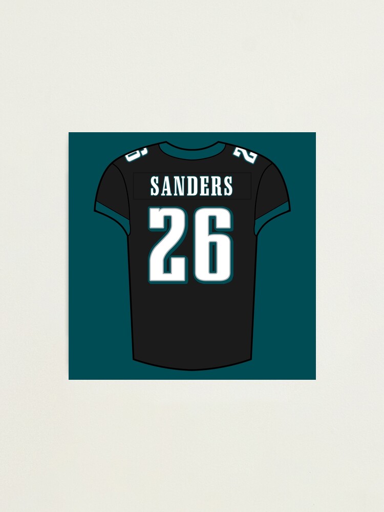 Nike, Shirts, Nike Dri Fit Mens Philadelphia Eagles 26 Miles Sanders  Jersey Style Shirt Medium