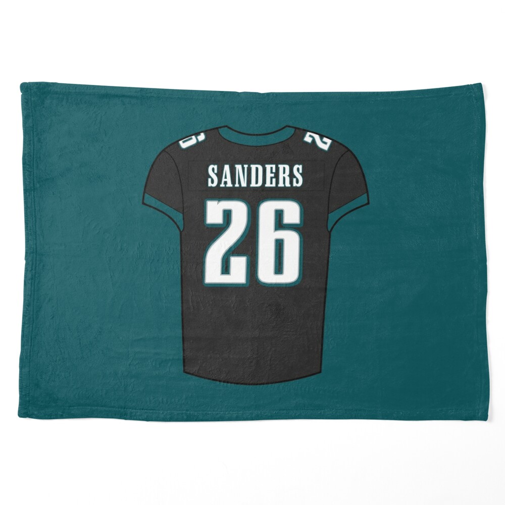 Miles Sanders Away Jersey Sticker for Sale by designsheaven