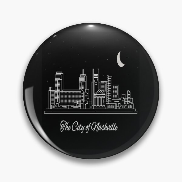 Artikelvorschau, Silhouette: Die Stadt Nashville (Tennessee) entworfen und verkauft von mturns57.