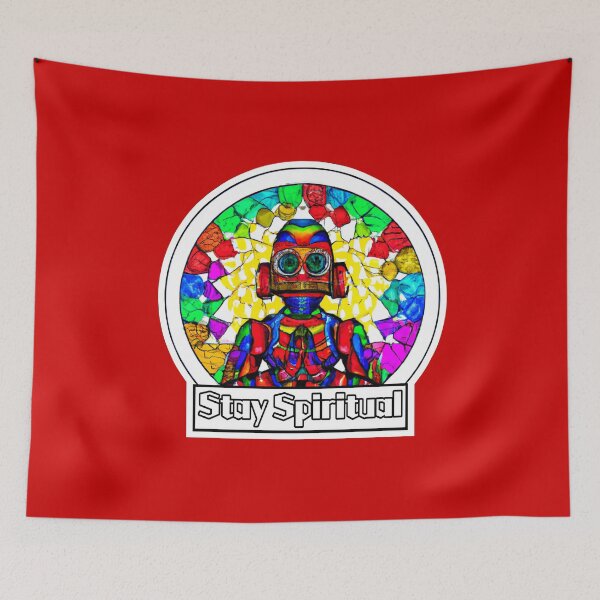Item preview, Peace Robot Stay Spiritual designed and sold by James & Justin.