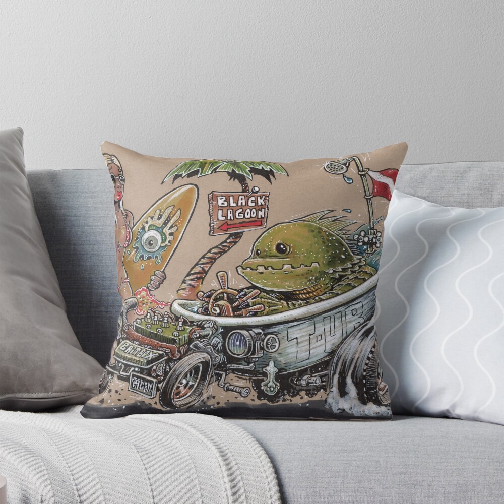 Item preview, Throw Pillow designed and sold by gWebberArts.
