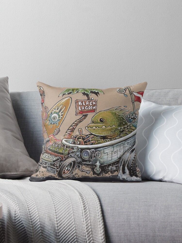 Item preview, Throw Pillow designed and sold by gWebberArts.
