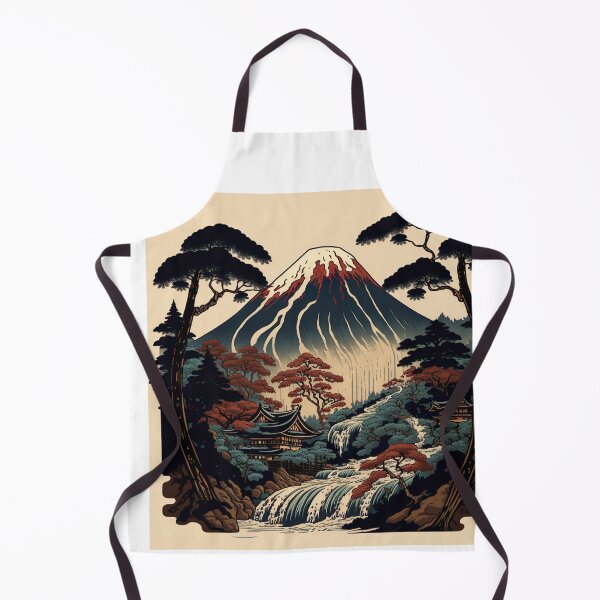 Artikelvorschau, Japanische alte Berg-Ukiyoe-Kunst entworfen und verkauft von Makoto-Styl.
