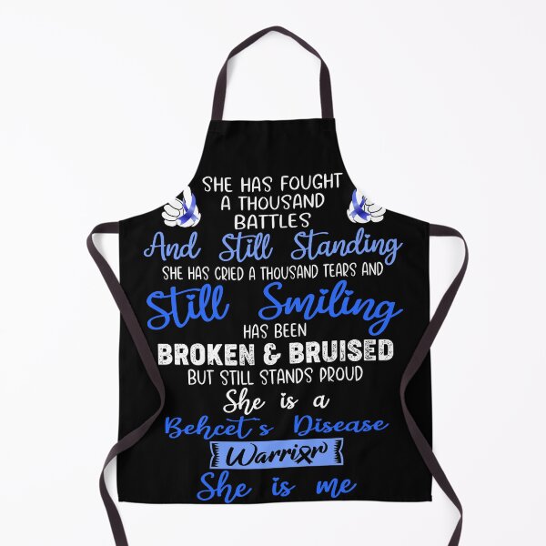 Item preview, Behcet's Disease Warrior SHE IS ME - Support Behcet's Disease Fighter Gifts designed and sold by Berriosly.