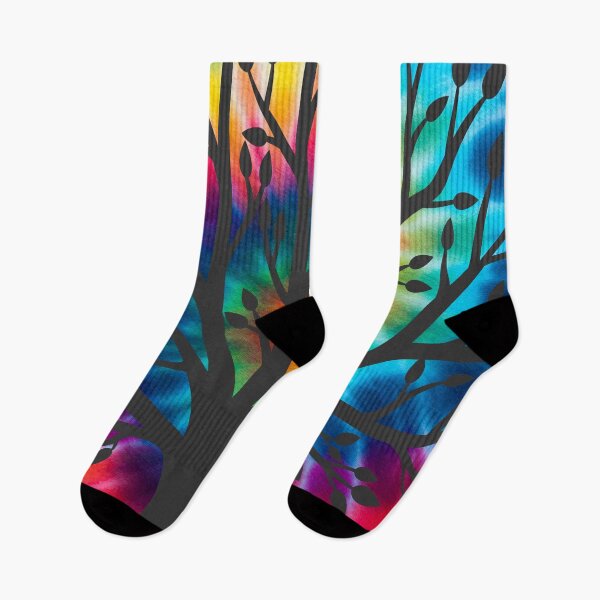 Item preview, Rainbow Tie Dye Tree of Life designed and sold by GypsyGarou.