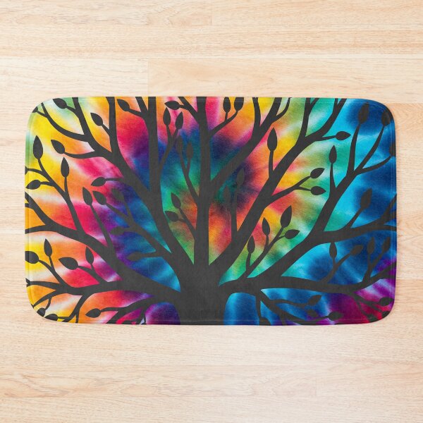 Item preview, Rainbow Tie Dye Tree of Life designed and sold by GypsyGarou.