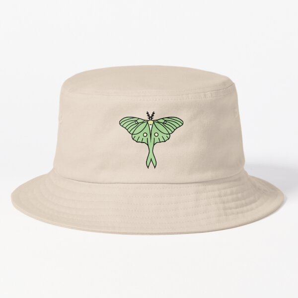 Luna Moth Bucket Hat - Crewel and Unusual