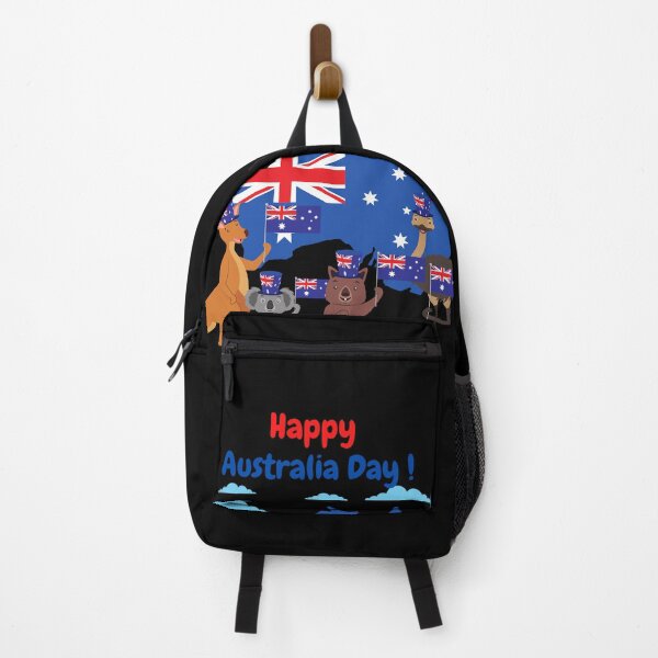 Item preview, Happy Australia Day! Funny Animals ,red and blue letters designed and sold by creatediscount.