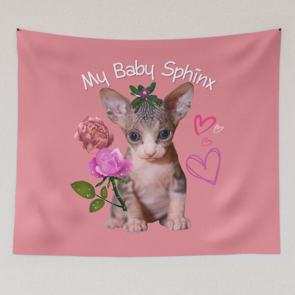 Item preview, My Baby Sphinx Kitten Cute Cat Breed Lover Design designed and sold by EarthArtDesigns.