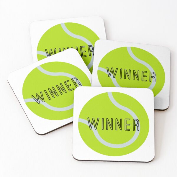 Item preview, Winner Tennis Ball designed and sold by Sports-Stickers.