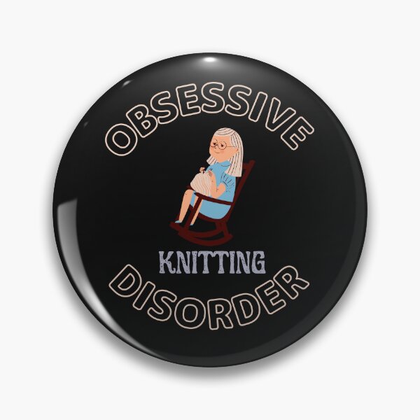 Item preview, Obsessive Knitting Disorder For Knitting Lovers  designed and sold by greatmar1.