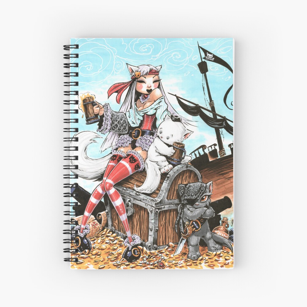 Item preview, Spiral Notebook designed and sold by gWebberArts.