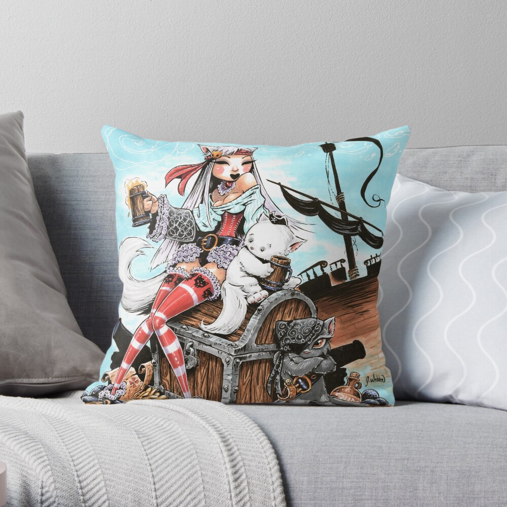 Item preview, Throw Pillow designed and sold by gWebberArts.