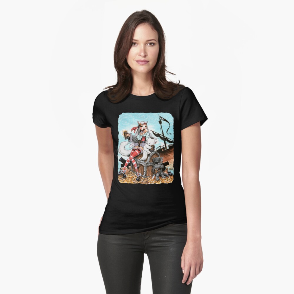 Item preview, Fitted T-Shirt designed and sold by gWebberArts.