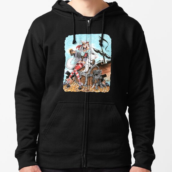 Zipped Hoodie