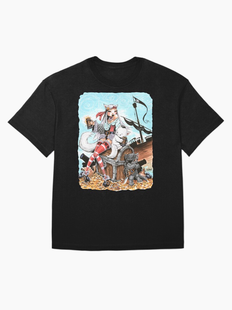 Thumbnail 3 of 7, Oversized T-Shirt, PIRATE FAIRIES designed and sold by gWebberArts.