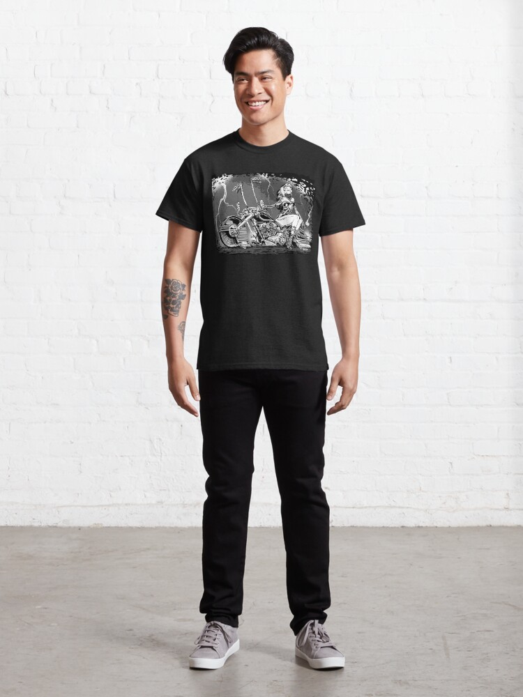 Thumbnail 3 of 7, Classic T-Shirt, El Jinete Fantasma designed and sold by George Webber.