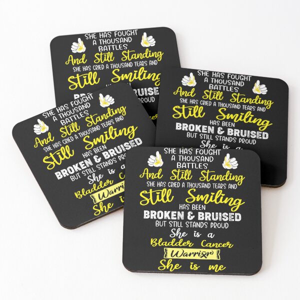 Item preview, Bladder Cancer Warrior SHE IS ME - Support Bladder Cancer Fighter Gifts designed and sold by Berriosly.